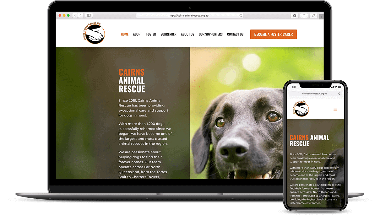 Cairns Animal Rescue Website